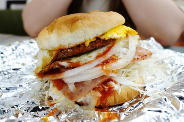  평택국제시장 맛집 미스진햄버거 송탄본점