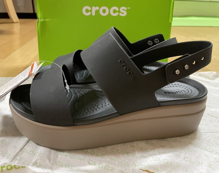  [신발후기] CROCS - 브루클린 로우 웨지 우먼