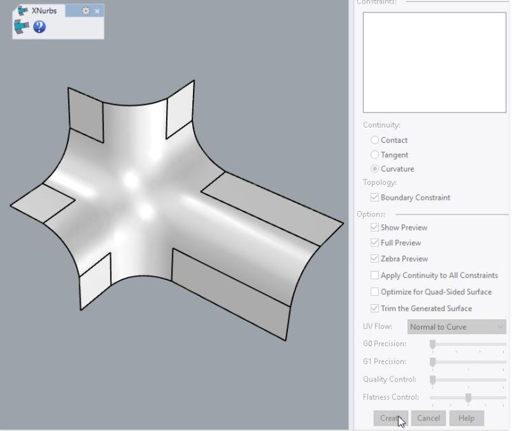  xNURBS Rhino Plugin V5.113 릴리즈