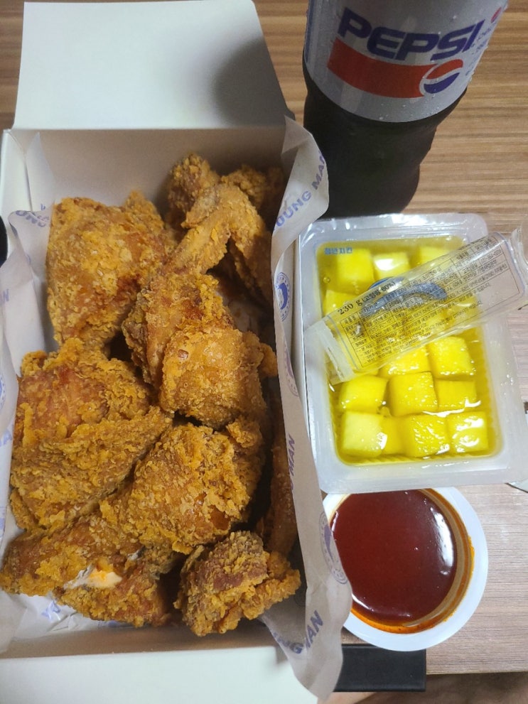  어린이대공원 맛집 청년치킨 건대점 배달 후기(군자역 맛집)