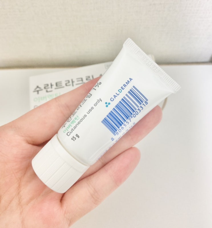  [수란트라크림] 처방연고/ 주사피부염 / 홍조, 지루성 피부염 / 모낭염,여드름/ 가격,부작용
