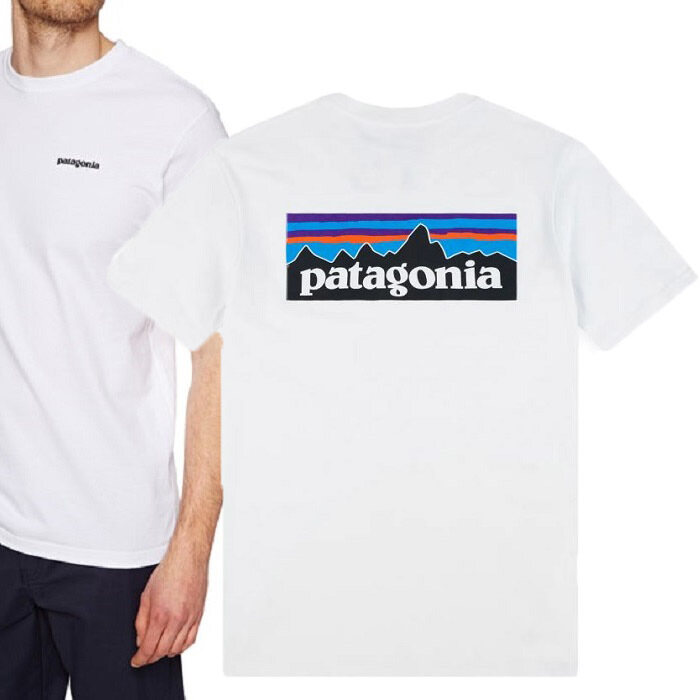 선호도 높은 [patagonia](엘리스빌분당)파타고니아 P-6 RESPONSABILLI반팔티 39174 WHI 좋아요