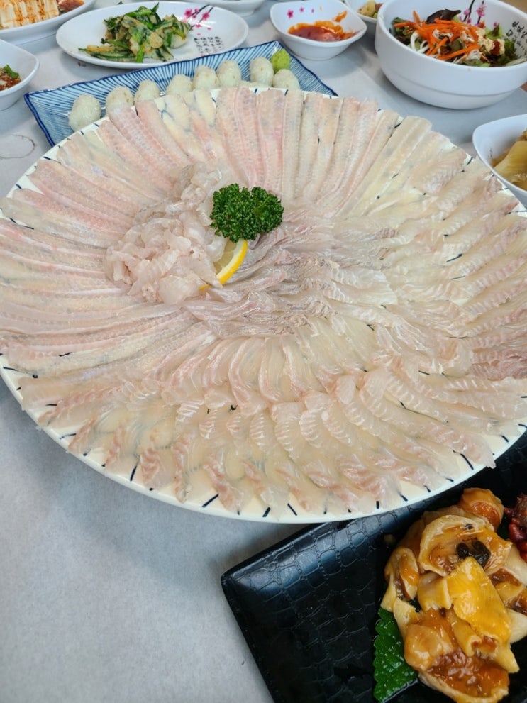  이시가리(줄가자미) 회