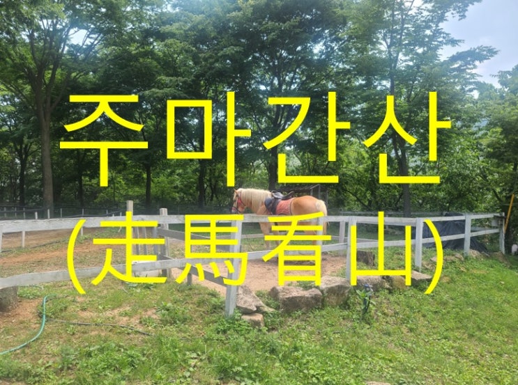 주마간산, 피해야 할 때도 있다