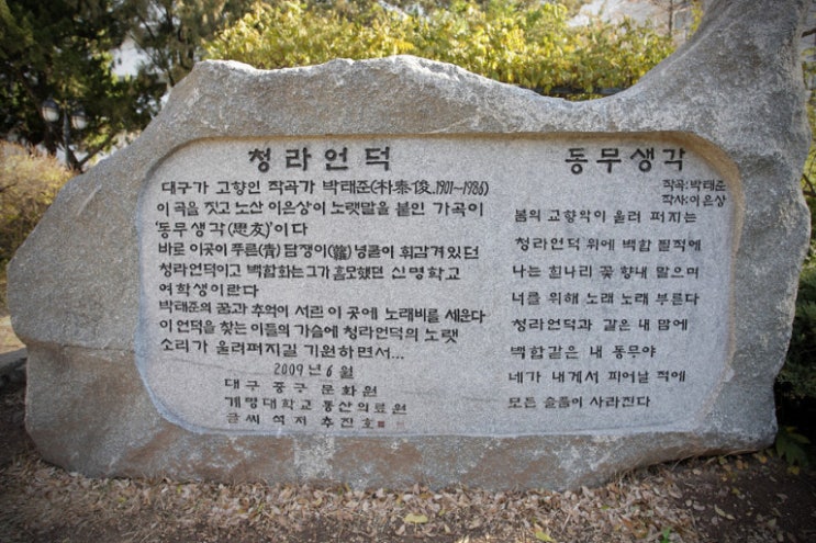  박태준이 짝사랑했던 애틋한 노래 '동무생각'