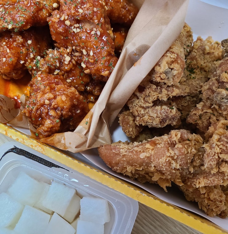  치킨  vs 피자 고민이 필요해? + 그냥 치킨 테스트