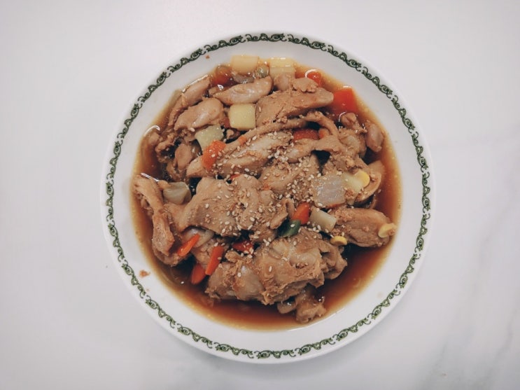  셰프초이스 안동찜닭 내돈내산 집에서 만들어먹기!!