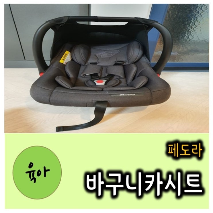  페도라 바구니카시트 C0+ 정말 유용해요! (기능 , 세탁, 설치)
