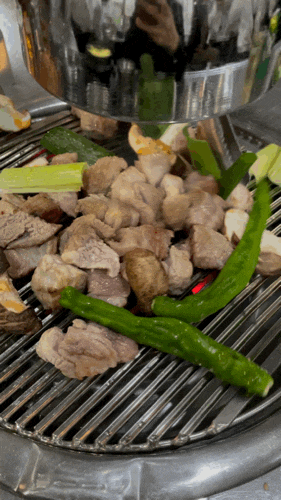  청담 길목 목살 최고 맛집 인정?