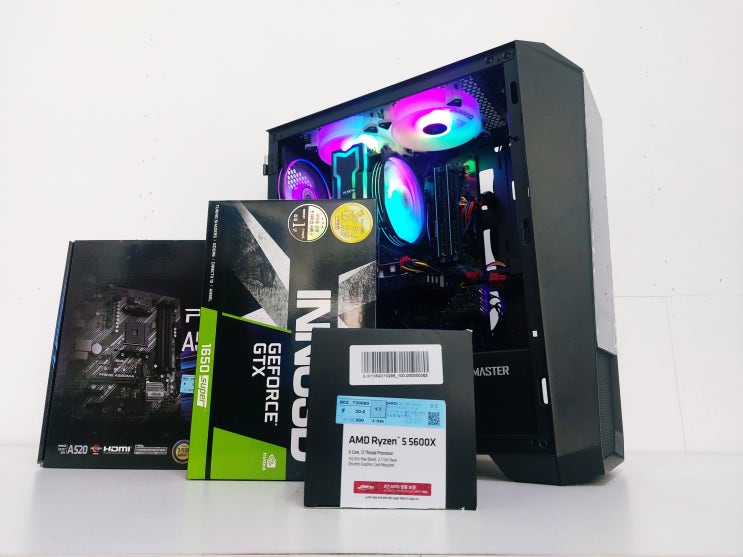  성남 조립컴퓨터 판매 라이젠 5600X 오토캐드용 조립 PC