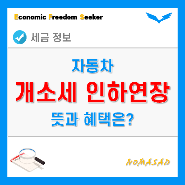 자동차 개소세 인하 연장, 개별소비세 뜻과 계산방법, 혜택은? 자동차 개소세 인하 연장, 개별소비세 뜻과 계산방법, 혜택은?