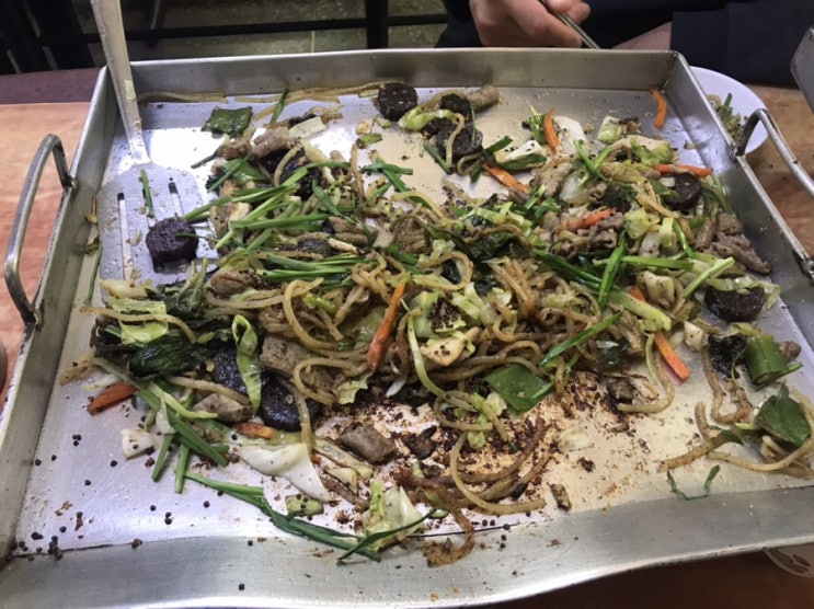  [서울 관악구 신림동 신림역 맛집] 민속순대타운 전라도 일미집