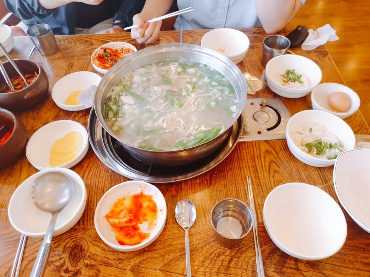  [삼례맛집] 하서방에서 4명이 해물칼국수도 먹고 죽도 먹고 냠냠