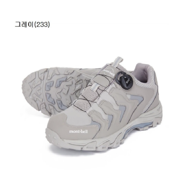 리뷰가 좋은 몽벨 남여 공용 BOA LOW-CUT 트레킹화 타우 ML0CAUTL233(GRAY) ··· 리뷰가 좋은 몽벨 남여 공용 BOA LOW-CUT 트레킹화 타우 ML0CAUTL233(GRAY) ···
