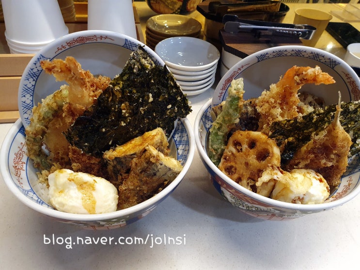  성수 텐동 온센 성수점 바삭한 텐동 뚝섬역 맛집