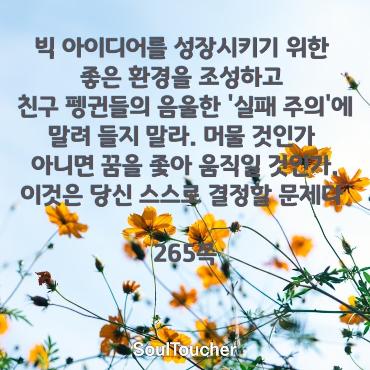 선택은 누가해야 할까?