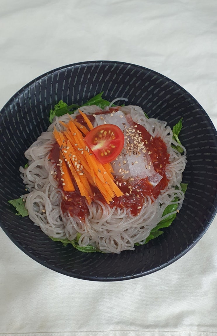  점심엔 함흥비빔냉면으로 간단한끼 ~