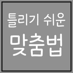 헷깔리는 한국어 정확한 표현 5. 금세/금새