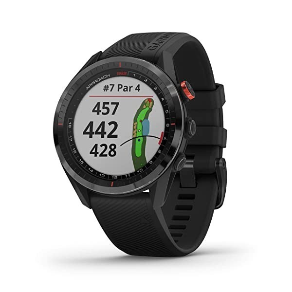 많이 팔린 [미국] 1485995 Garmin Approach S62 Premium Golf GPS Watch Built-in Virtual Caddie Mapping and Fu