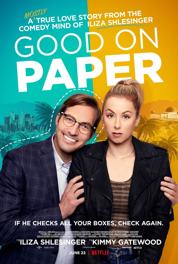 넷플릭스, 영화 '겉보기엔 멀쩡한 남자'(Good On Paper, 미국, 2021) 넷플릭스, 영화 '겉보기엔 멀쩡한 남자'(Good On Paper, 미국, 2021)