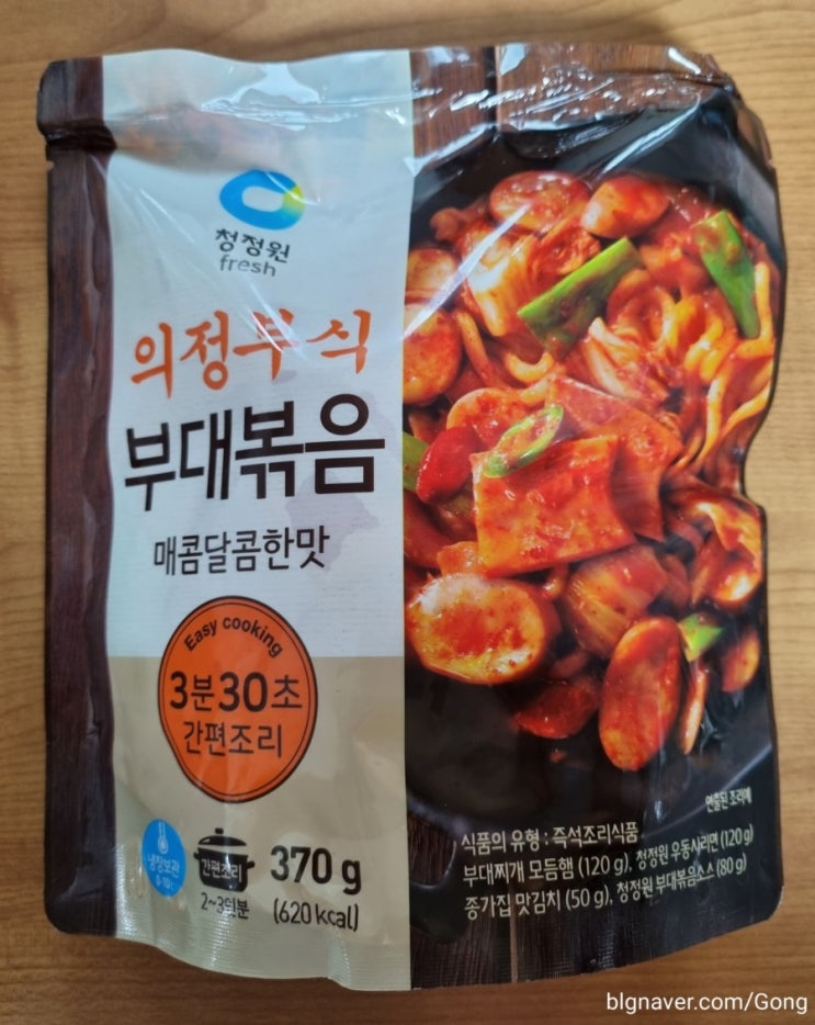  청정원 간편식-의정부식 부대볶음