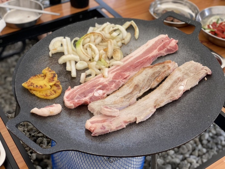  [춘천맛집]캠핑 글램핑 분위기 리버앤드 프라이빗 고깃집 솔직후기