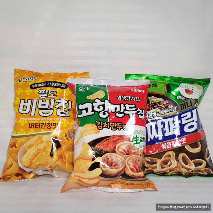  CU 과자 추천 팔도비빔칩 고향만두칩 짜파링 솔직평가