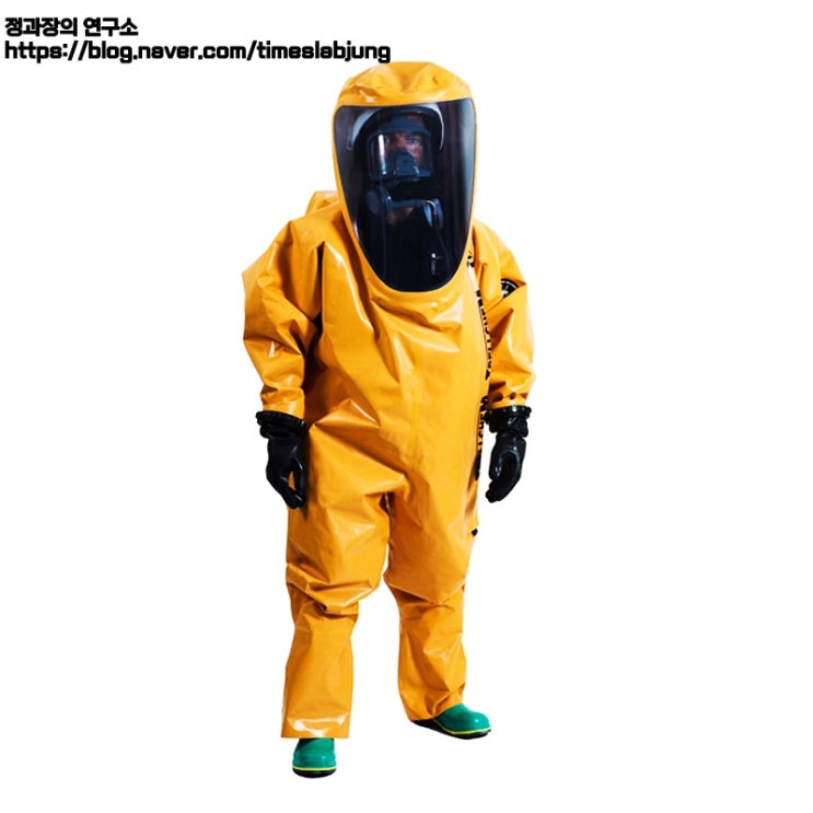  고중량 작업용 내화학성 보호복, KOSHA 인증 / Trellchem VPS Flash High Performance Chemical Protection Suit