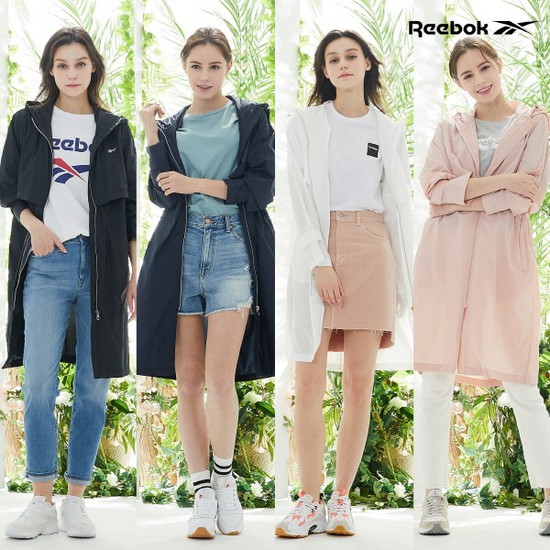 인기 급상승인 [REEBOK] NEW 리복 퓨어라벨 롱 바람막이 4컬러 택1 좋아요