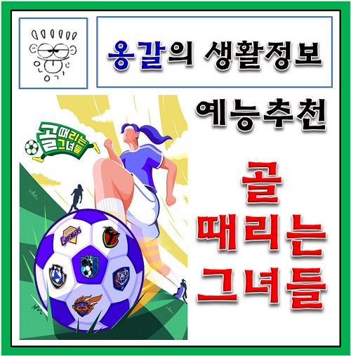 예능추천 골 때리는 그녀들 박선영 사오리 <b>골때녀</b>