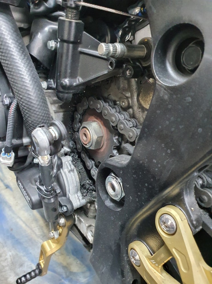  GSX-R1000R 2018 - 520체인 써보려는 플랜 취소