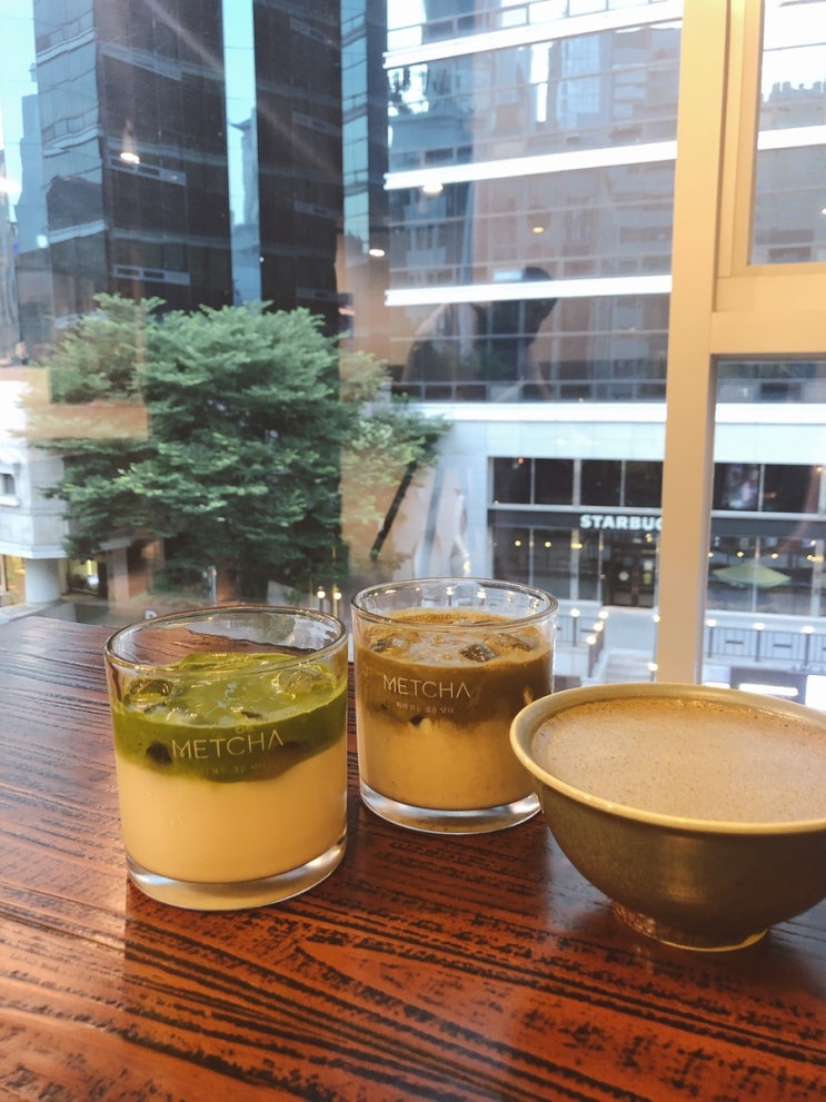  [명동 맛집] ‘맷차’ 맷돌로 갈아만든 고소하고 씁쓸한 말차밀크티