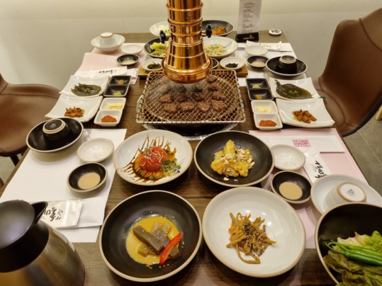  여수 웅천맛집 룸식당 안녕홍매화, 고급진 남도한상 염소떡갈비