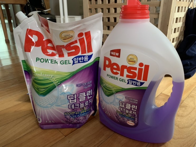 우리집 세탁세제 퍼실 딥크린(Persil deep clean)/ 딱 떨어져서 로켓배송으로 급하게 주문했어요!/ 가격도 만족/ 배송도 만족