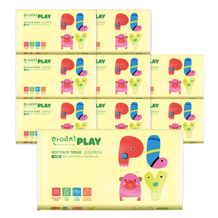 의외로 인기있는 한예지 PLAY 뽑아쓰는 펄프 팝업 티슈 200매, 9개 ··· 의외로 인기있는 한예지 PLAY 뽑아쓰는 펄프 팝업 티슈 200매, 9개 ···