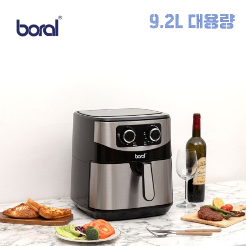 요즘 인기있는 [현대홈쇼핑] BORAL 9.2L 대용량 스텐 에어프라이어 전기오븐, BR-Q9000AF ···