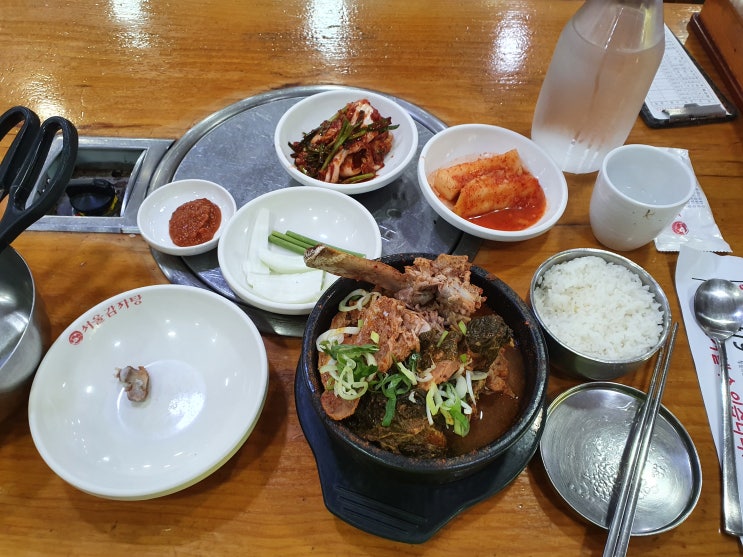 [솔직후기] 경기도 성남시 주민은 다 아는 서울24시감자탕해장국 오랜만에 먹음