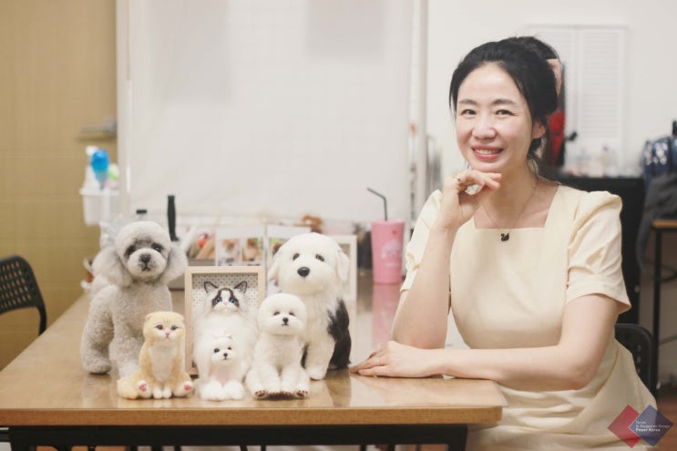  펫로스극복으로 주목받는 반려동물 반려견 양모펠트, 한국니들펠트협회 론칭하는 니들앤콕