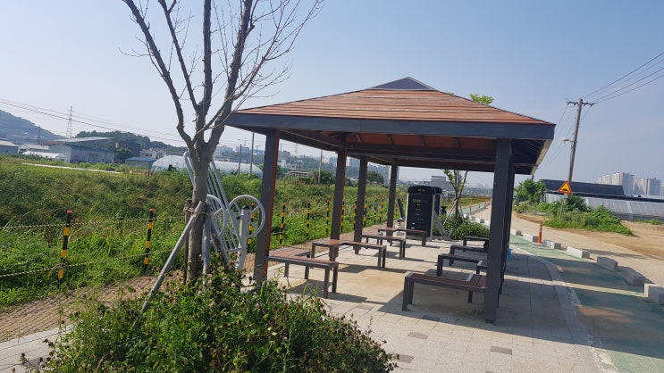  일산 퍼스트빌 동네에 산책로