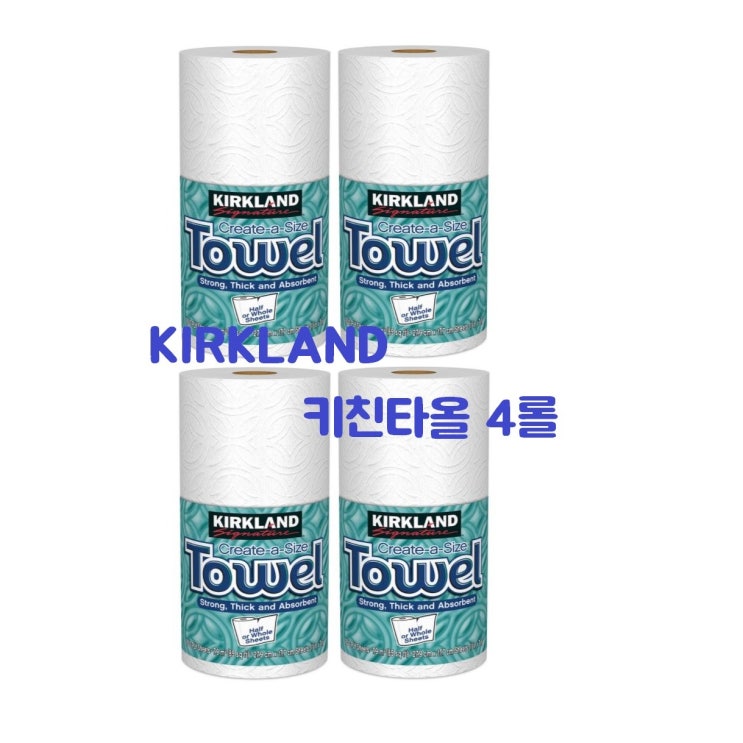 잘나가는 코스트코 커클랜드키친타올 4롤 140매 키친타올 박스포장, 1개 ···
