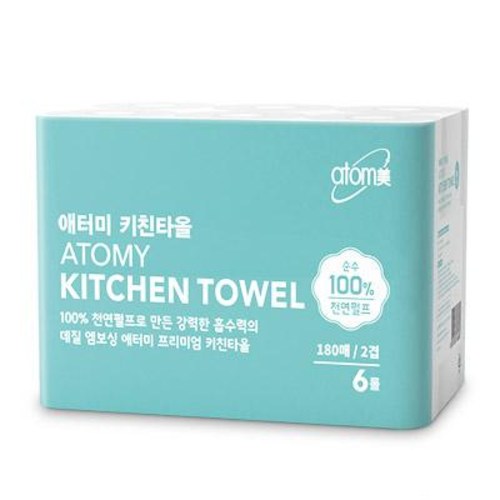 가성비 뛰어난 애터미 키친타올 (180매X6개) 추천합니다 가성비 뛰어난 애터미 키친타올 (180매X6개) 추천합니다