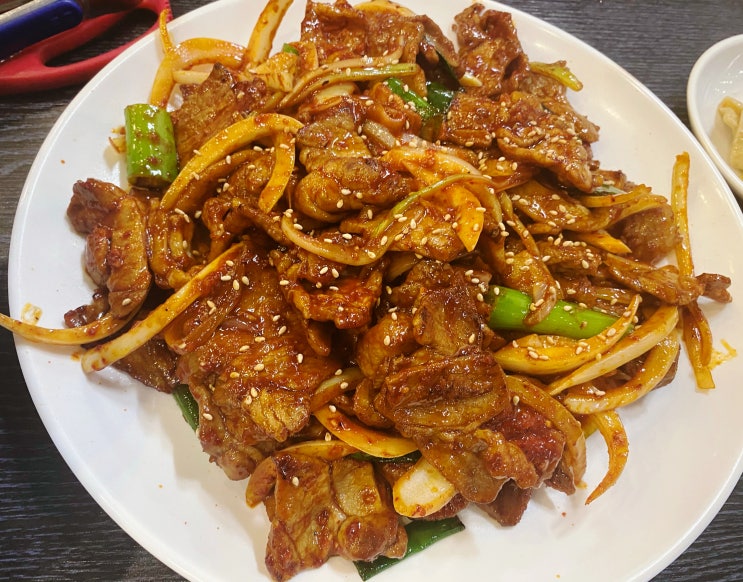  경기 상대원동 맛집 직화제육이 맛나네