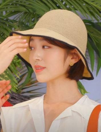  한섬 라피아 햇으로 휴양지룩 완성하세요 / 라이브쇼핑방송