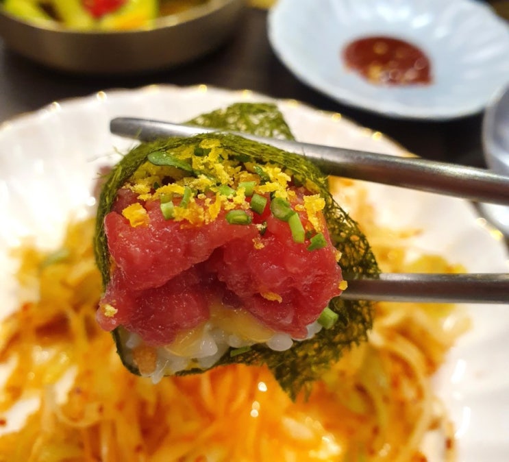  서울로인 여의도 느낌있는 한우투뿔 맛집
