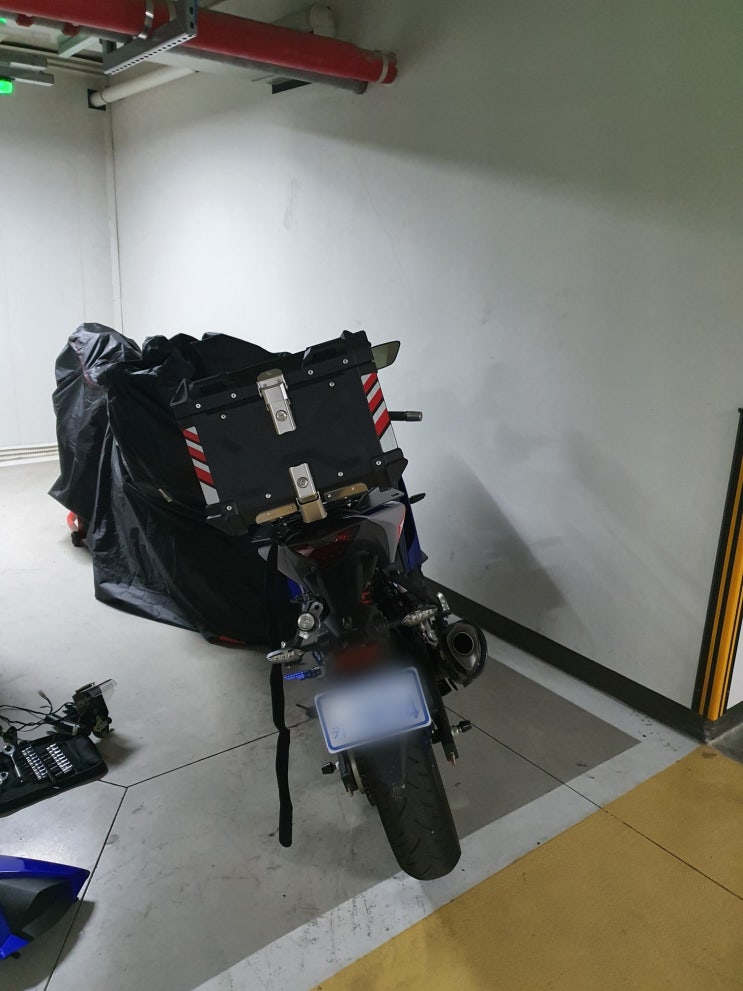  YZF-R3 2020 - 롱 사이드 스탠드 장착