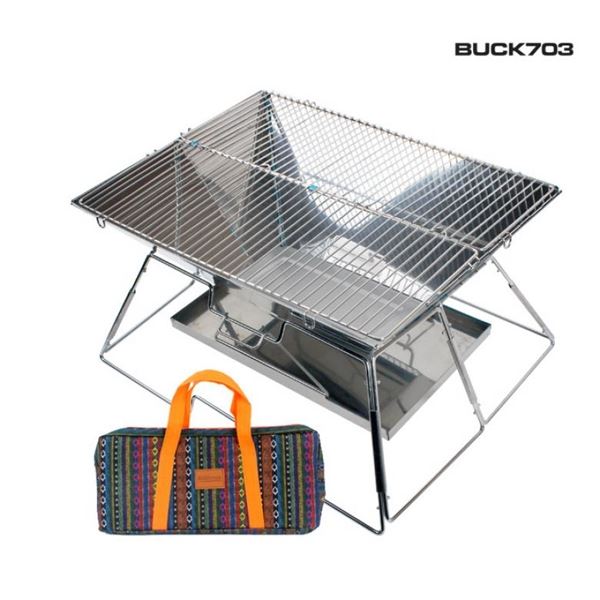 인기있는 벅703 접이식 화로대 430X320 BBQ 그릴 바비큐 캠핑용품 좋아요 인기있는 벅703 접이식 화로대 430X320 BBQ 그릴 바비큐 캠핑용품 좋아요