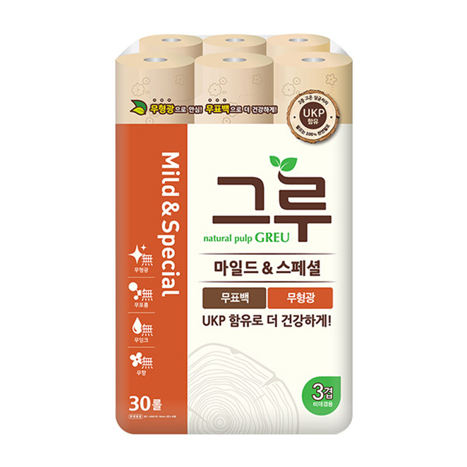 의외로 인기있는 그루 마일드&스페셜 화장지, 30개입, 1개 추천해요 의외로 인기있는 그루 마일드&스페셜 화장지, 30개입, 1개 추천해요
