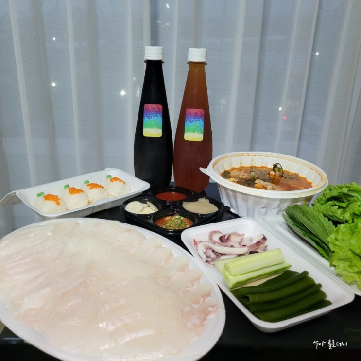 제주 세화횟집 대영수산직영회센타 구좌횟집 포장후기 제주 세화횟집 대영수산직영회센타 구좌횟집 포장후기