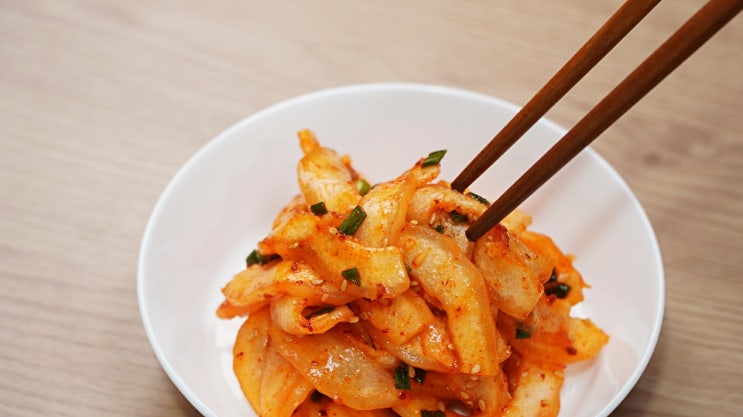  노각무침 백종원 레시피 그대로 만드는 법