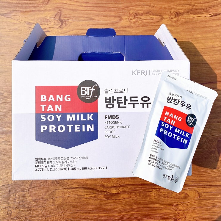  방탄푸드 슬림 프로틴두유 든든한 아침한끼